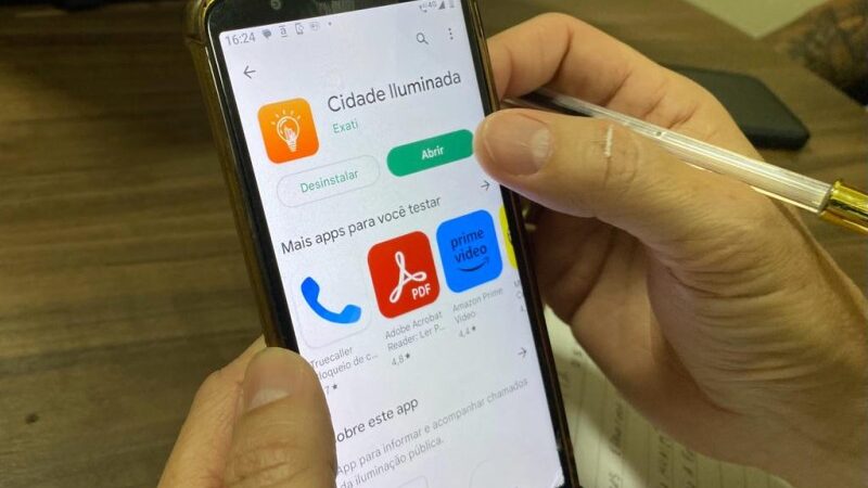 Prefeitura de SJB lança aplicativo para serviços de iluminação pública