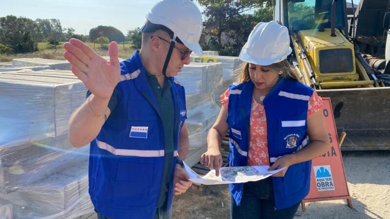 Prefeitura realiza pavimentação em Atafona