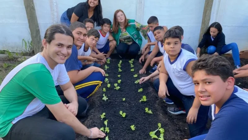 Projeto Horta Escolar Agroecológica é lançado em escolas de São João da Barra