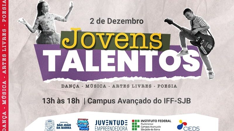 Festival de Talento acontece em dezembro em SJB