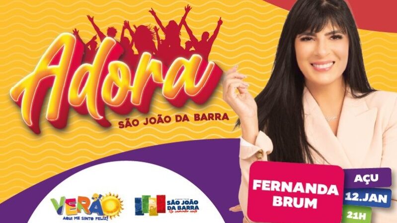 Fernanda Brum canta nesta sexta-feira no Açu