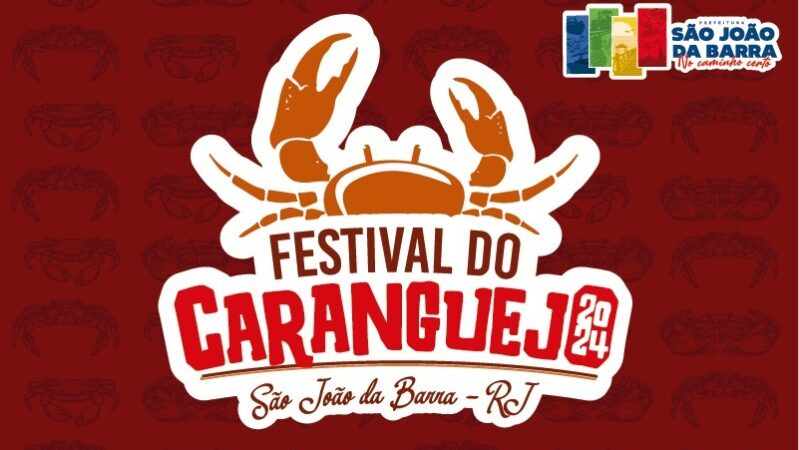 Festival do Caranguejo acontece nos dias 30 e 31 de março