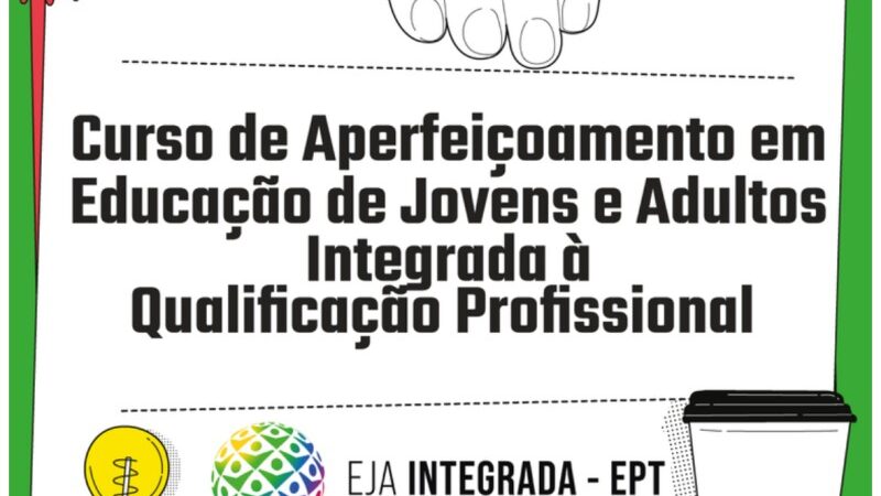 IFF oferece curso para profissionais que atuam na EJA e graduandos na área de educação