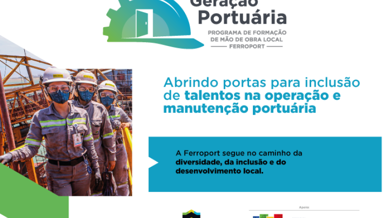Parceria com a Ferroport garante mais cursos profissionalizantes em SJB