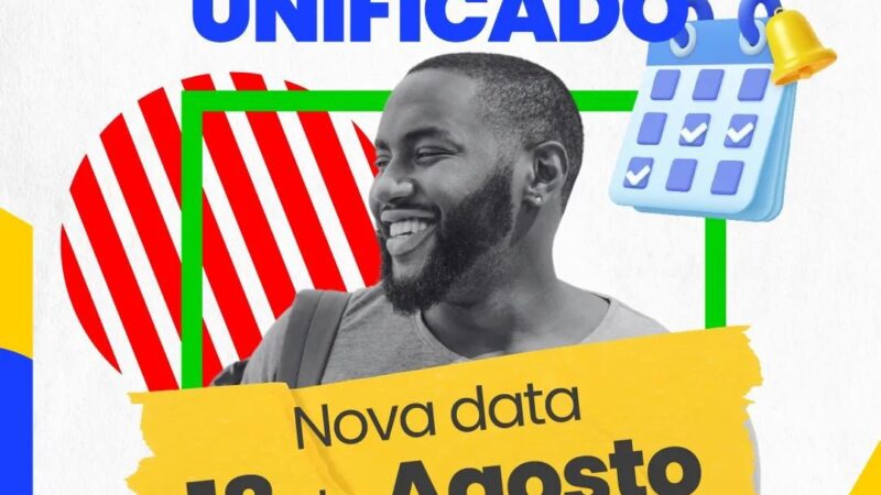 Concurso Público Nacional Unificado (CNPU) já conta com nova data: 18 de agosto.