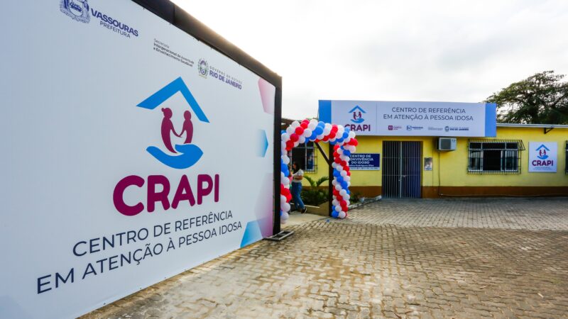 Governo do Estado inaugura primeiro Centro de Referência em Atenção à Pessoa Idosa em Vassouras