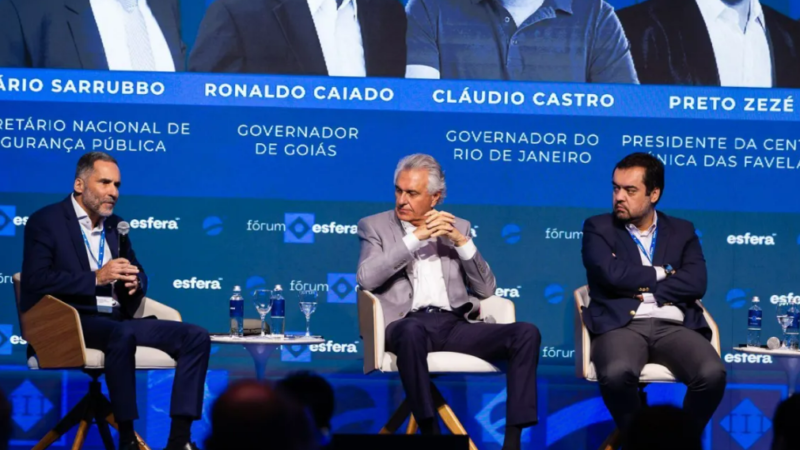 Castro defende tecnologia e investimentos contra o crime organizado