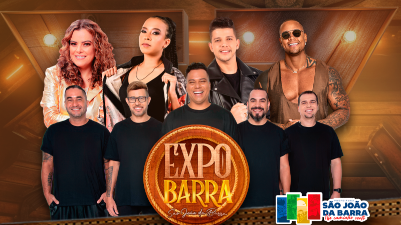 Shows nacionais da ExpoBarra são anunciados