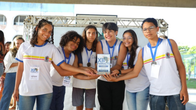 Projetos de SJB se destacam na XII FeMuCti e garantem vaga na Feira Estadual