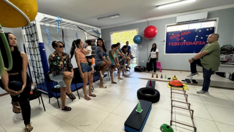 Centro Terapêutico Pedro Machado promove atividades em comemoração ao Dia Nacional do Fisioterapeuta