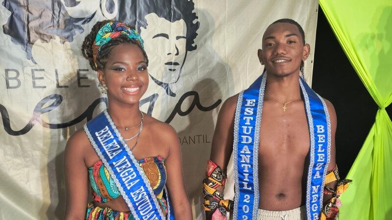 SJB já tem o seu casal Beleza Negra Estudantil 2024