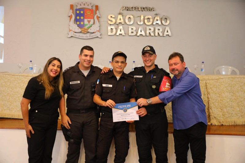 Destaques de 2024 na segurança pública são premiados em SJB