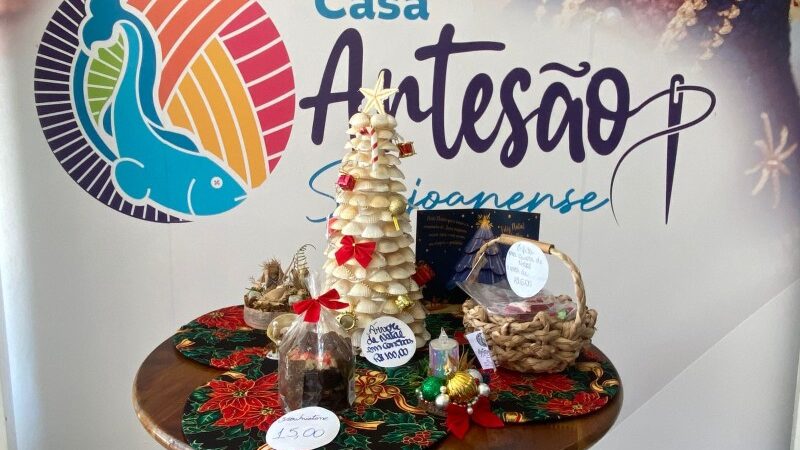 Casa do Artesão Sanjoanense preparada para as compras de Natal