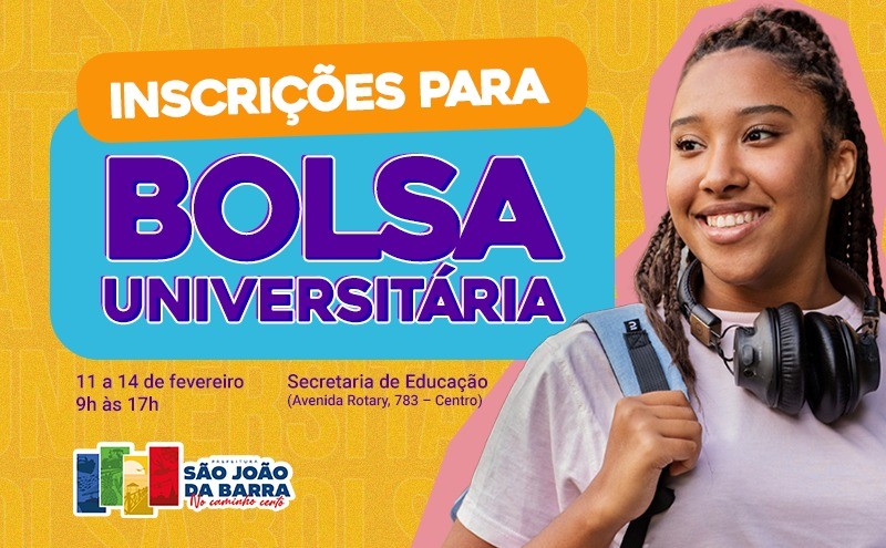 SJB abre inscrições para o Programa de Incentivo do Ensino Universitário