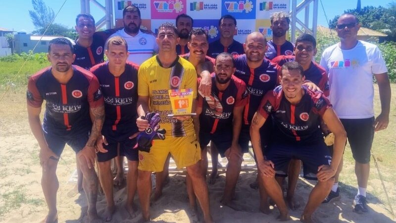 Beach Soccer Regional tem como campeã a equipe União Farol