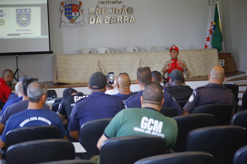 Guarda Municipal de SJB passa por curso de atualização sobre trânsito