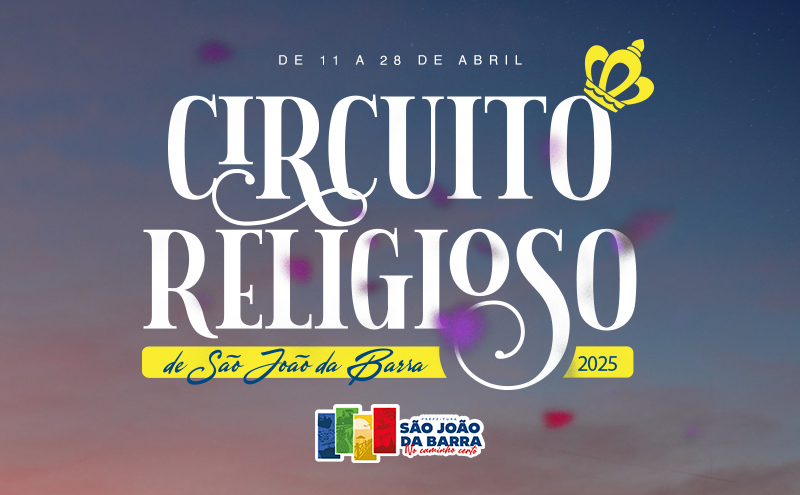 Circuito Religioso de 11 a 28 de abril em SJB
