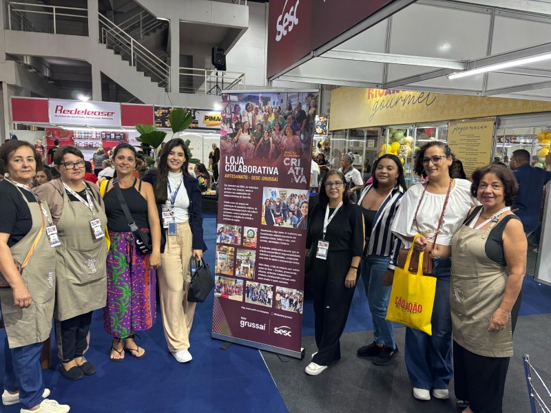 Artesãs de São João da Barra participam da 17ª Feira Rio Artes Manuais