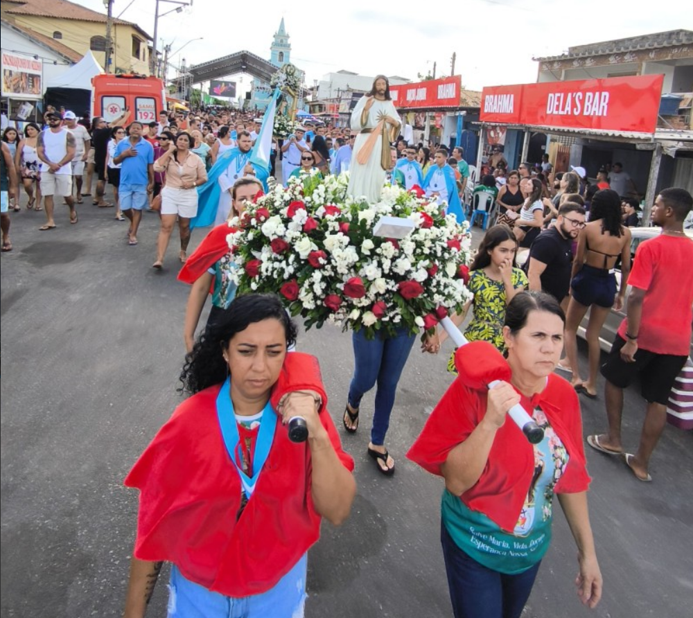 Procissão Fluvial marca domingo de homenagens a Nossa Senhora da Penha, em Atafona
