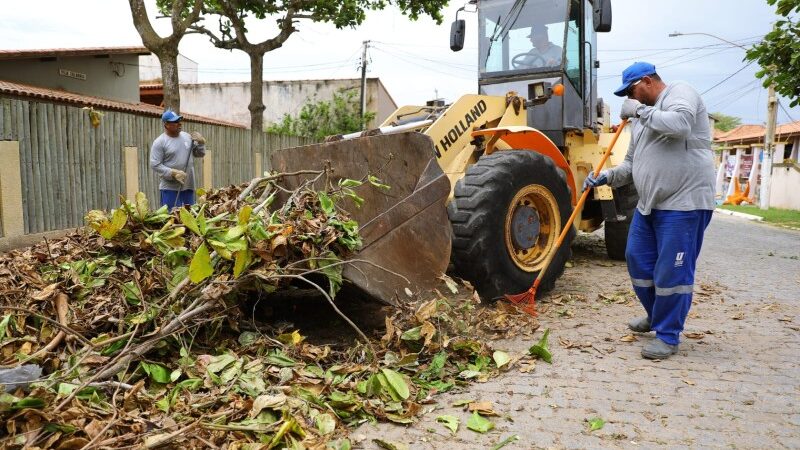 Secretaria de Serviços Públicos de SJB com várias frentes de atuação