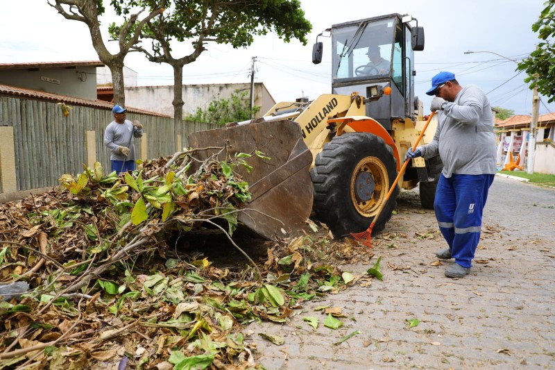 Secretaria de Serviços Públicos de SJB com várias frentes de atuação