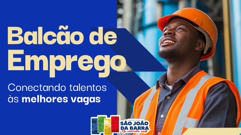 Balcão de Emprego de SJB cadastra e divulga vagas desta semana
