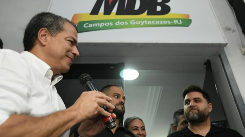 MDB oficializa convite a Wladimir Garotinho para disputar Governo do RJ em 2026