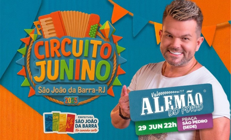 Festas a São Pedro fecham o Circuito Junino de SJB