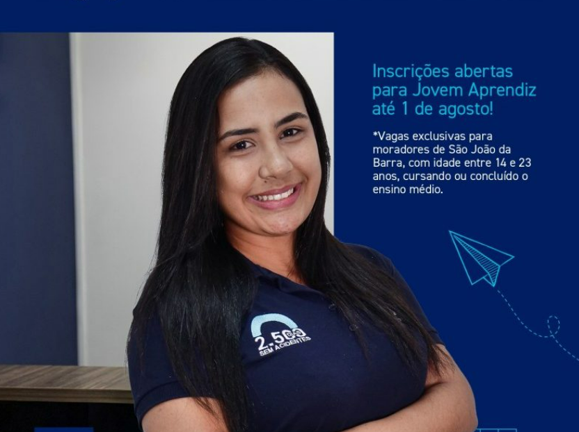 Dome abre vagas em programa para jovens de SJB no Porto do Açu