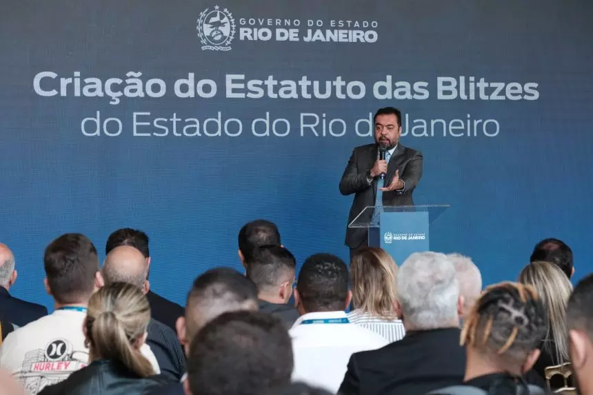 Castro celebra criação do Estatuto das Blitzes: ‘É para ajudar a combater a criminalidade’