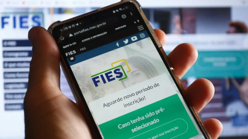 Inscrições para o Fies começam na próxima segunda-feira (14), com oportunidades para financiamento do ensino superior