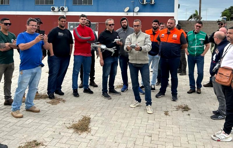 Servidores concluem Curso de Operação com Drones em SJB