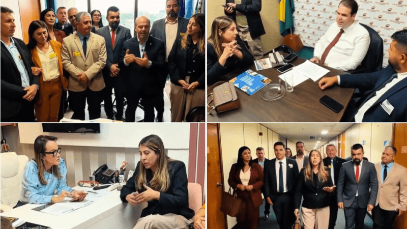 Prefeita de São João da Barra busca apoio em Brasília para hospital, agricultura e turismo