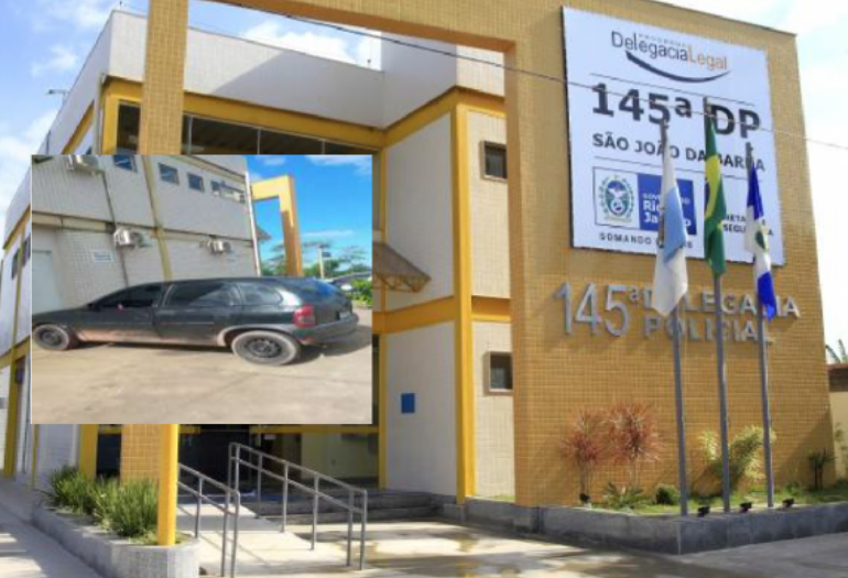 Carro usado em assalto na Chatuba é encontrado abandonado em Grussaí