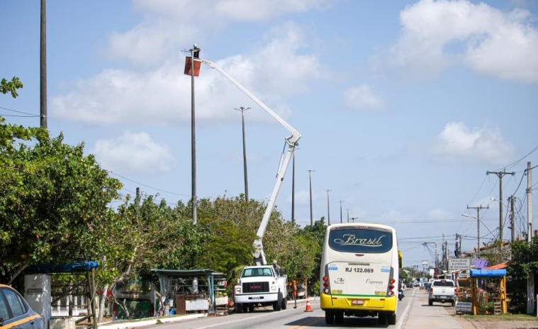 Com superpostes de Cajueiro, SJB ultrapassa 8 mil pontos com iluminação de Led