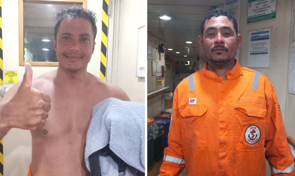 Peixe cru e racionamento de água: como empresário e piloto sobreviveram três dias à deriva no mar