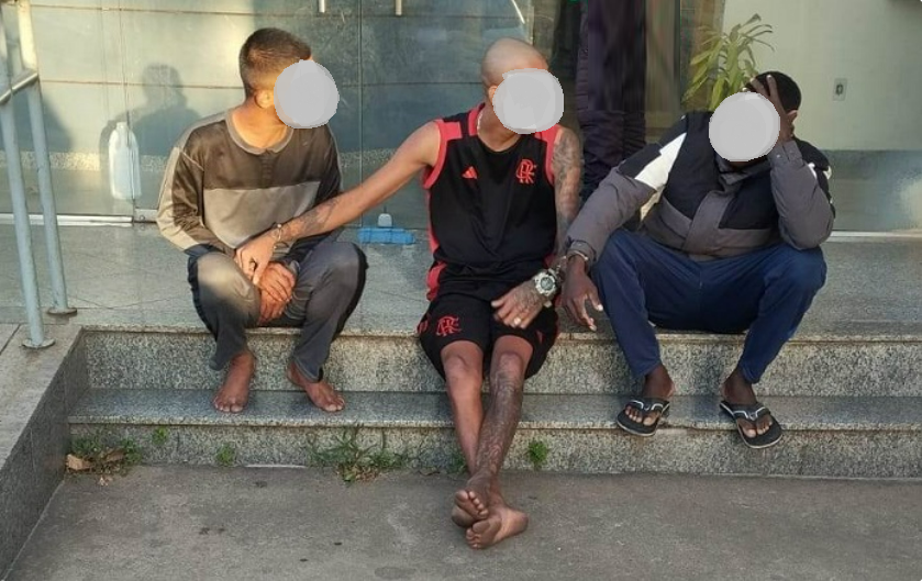 Três homens são presos após tentativa de assalto na BR-356 em São João da Barra
