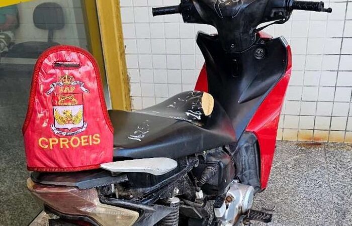 Perseguição policial termina com dois jovens detidos e uma motocicleta apreendida em São João da Barra