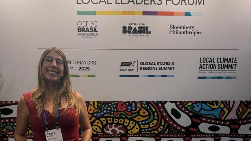 Carla Caputi participa da programação da COP 30 no Rio