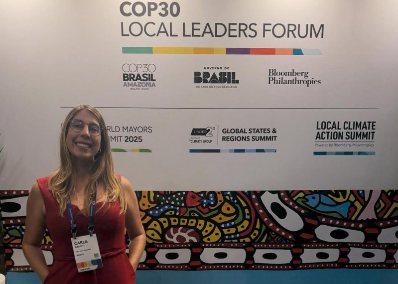 Carla Caputi participa da programação da COP 30 no Rio