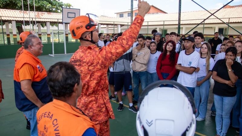 Bombeiros e Defesa Civil realizam simulado de desocupação em SJB