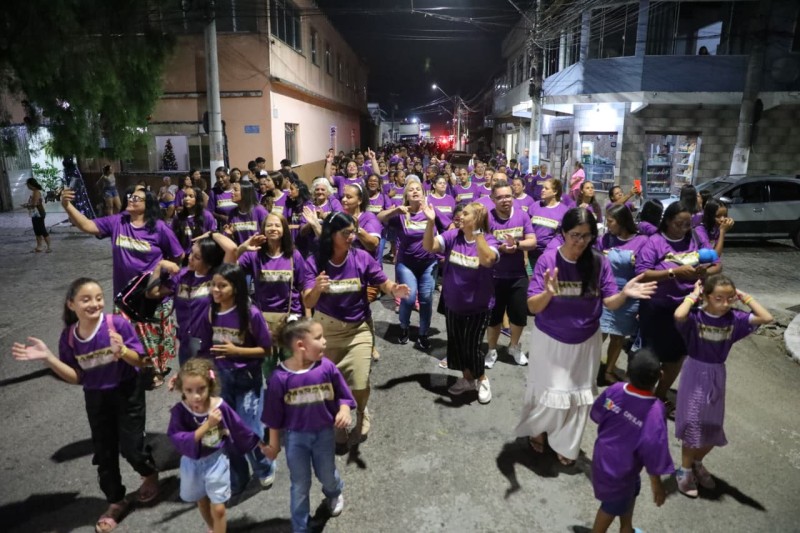 Fé e solidariedade na Marcha para Jesus em SJB