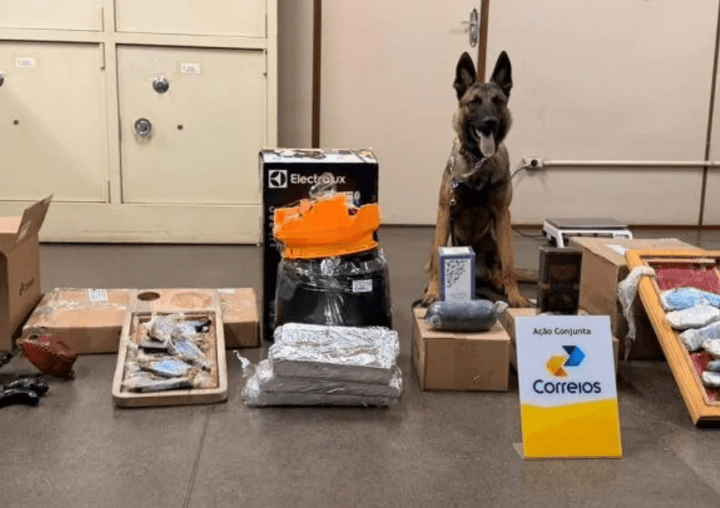 Operação intercepta quase 10 kg de drogas enviadas pelos Correios e um dos destinos era São João da Barra