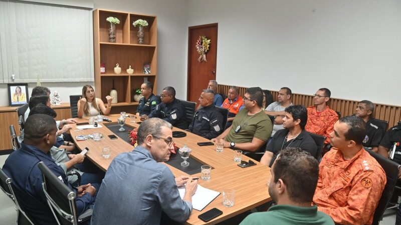 Reunião alinha segurança integrada para o Réveillon e verão em SJB