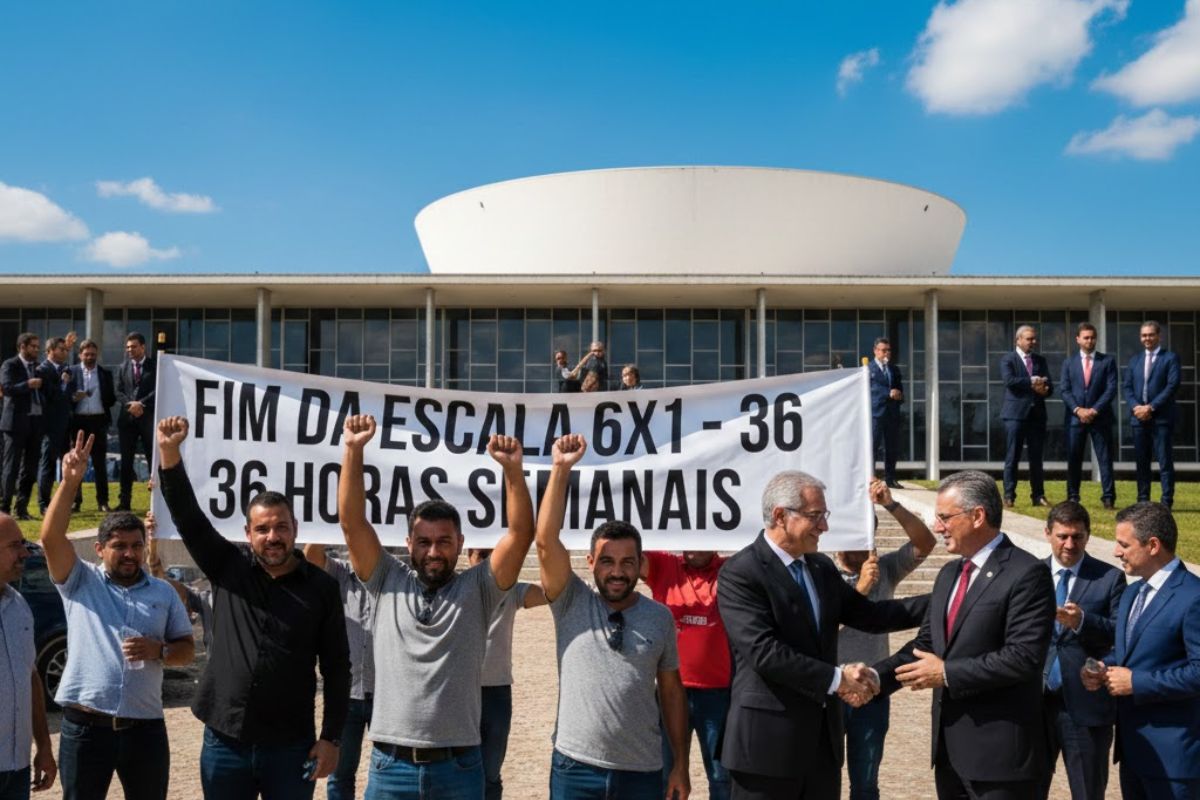 CCJ aprova PEC que reduz jornada para 36 horas e acaba com escala 6×1; proposta vai ao plenário do Senado