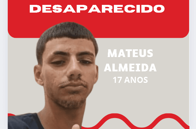 Família e moradores se mobilizam em busca de adolescente desaparecido em São João da Barra