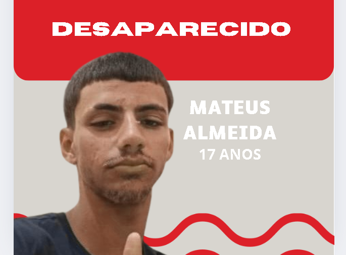 Família e moradores se mobilizam em busca de adolescente desaparecido em São João da Barra