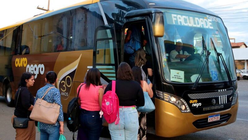 Recadastramento e novos cadastros do transporte universitário de SJB em fevereiro