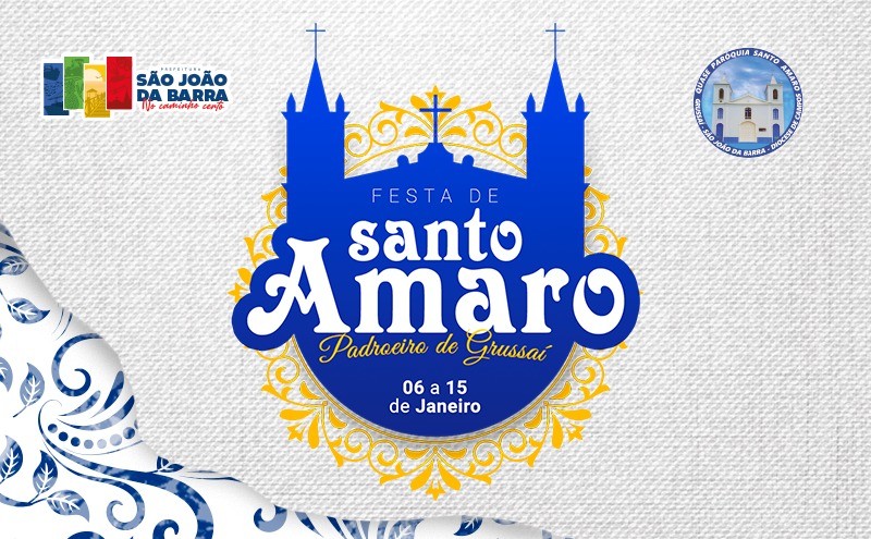 Festa de Santo Amaro inicia nesta terça em Grussaí