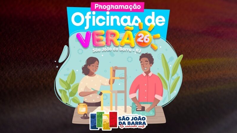 Oficinas de Verão movimentam espaços culturais na Sede e no Açu
